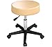 Master Massage Pneumatic/Hydraulic/Beauty/Swivel/Tattoo/Nanoskin Upholstery in Luster Stool, Cream