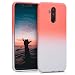 Produktbild kwmobile Huawei Mate 20 Lite Hülle - Handyhülle für Huawei Mate 20 Lite - Handy Case in Zwei Farben Design Rosa Weiß