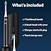 AURAGLOW Sonic Electric Toothbrush for Adults – Rechargeable, 40,000 VPM, 5 Modes, Removes 10x More Plaque, IPX7 Waterproof, Wireless Charging, 30-Day Battery, 2 Brush Heads & Travel Case