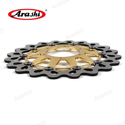 Disques de frein CBR1000RR 2008-2016 Arashi flottants dorés haute performance