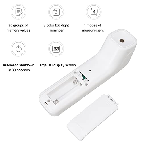 Image of Thermometer for Adults and Baby, Forehead Digital Thermometer, Non Infrared Thermometer, Accurate Reading and High Temperature Alarm, Memory Recall
