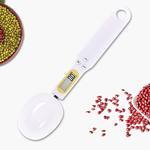 500G/0.1G Weighing Balance Tool- Portable Lcd Digital Display Electronic Measuring Spoon Scale High Accuracy For Kitchen Food Spice Salt #TOP5