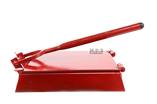 Tortilla Press 12” Red Heavy Duty Iron Restaurant Commercial Authentic Mexican Tortillas #TOP3
