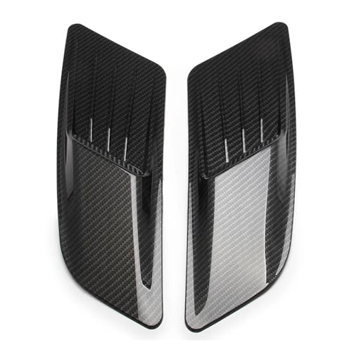 Entrada de flujo de aire para capó delantero de Ford Mustang 2015-2017 estilo fibra de carbono