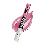 Dermacol - 16-Stunden-Lippenfarbe, glänzender Lippenstift, Zwei-Phasen-Lippenglanz, Lippen-Makeup-Produkte mit mattem und glitzerndem Finish, Nr.11 Schimmernder hellrosa Lippenstift, 7,1 mL