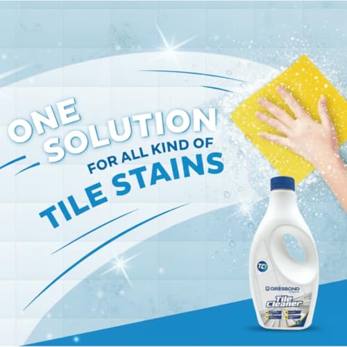 Image of Gresbond by Kajaria - TC-1 Tile Cleaner | Tile Cleaning Liquid for Interior & Exterior Tiles