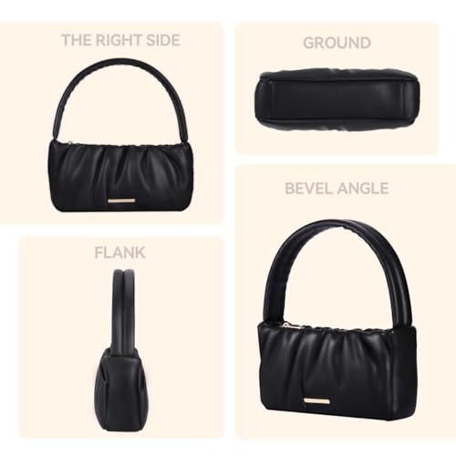 HUYAOPT Leather Hand Bags, Shoulder Purse for Women Trendy, Clutch Purses Handbags for Women Mama, Phone Wallet for Everyday4