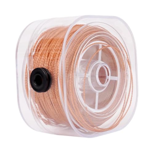 Vaveren Cadarços de sapato, 1 rolo de linha de ponto de sapato, multifuncional, corda de costura, fe