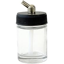 Paasche 1-Ounce Glass Bottle Assembly for H Airbrush H-1-OZ-AM