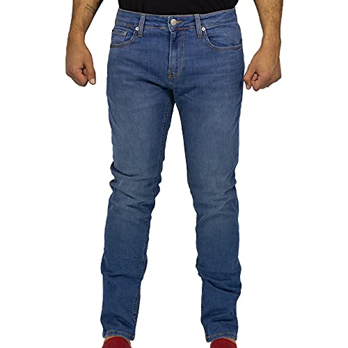 Calça jeans skinny, Calvin Klein, Masculino, Azul, 44