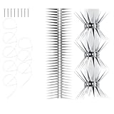 YXYBST Bird Spikes - Stainless Steel Fence Spikes for...