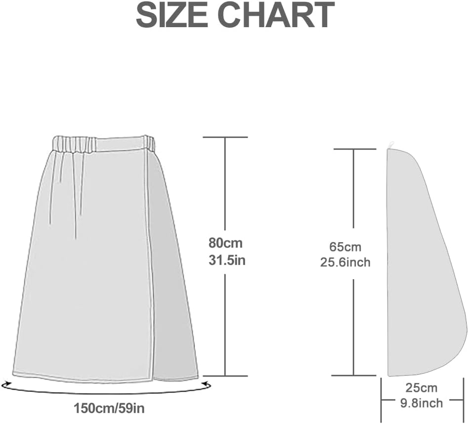 Women's Strapless Bath Wrap Set with Hair Turban, Black and White Checkered Pattern with Cherry Design, Soft Microfiber Towel Wrap, 31.5x59 Inches - Image 6