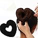 Produktbild Haarring, Herz Donut Brötchen Wraps Haarring Knospe Clip Set Haar-Hochsteckfrisur Maker HairDressin, Stirnband