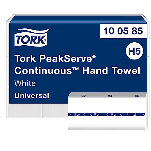 Essuie-mains continus Tork PeakServe H5 pour résoudre le manque de place et les lavabos encombrés