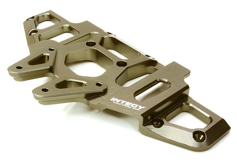 Integy RC Upgrades for Axial, Billet Machined Front Clip for Axial 1/8 Yeti XL Rock Racer Monster Buggy