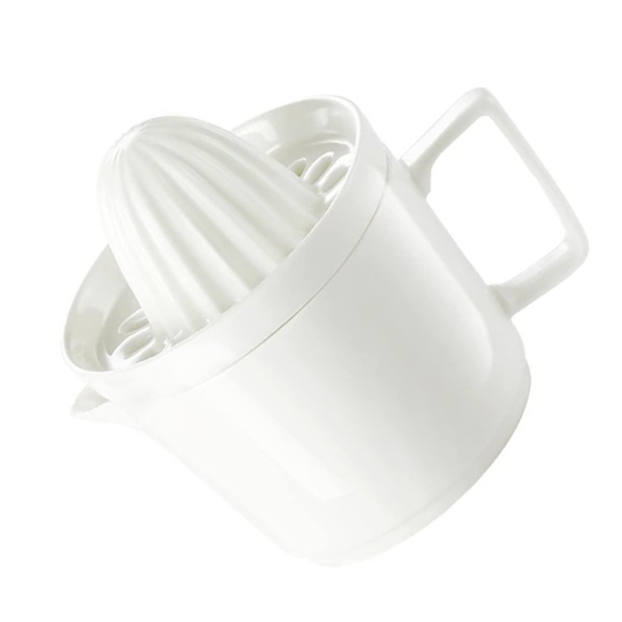 Spremiagrumi Manuale in Ceramica Bianco 1 Pezzo per Frutta