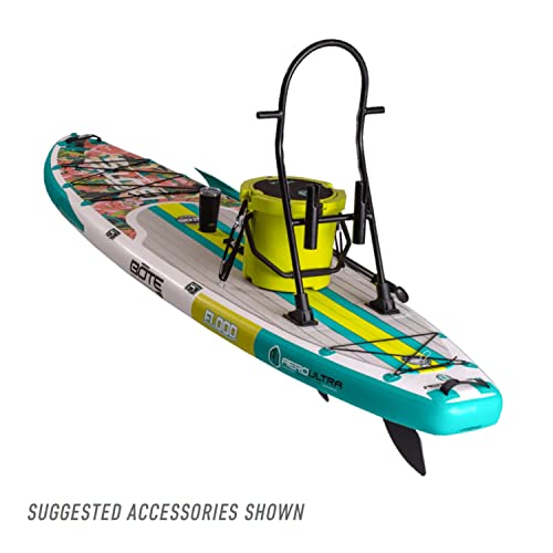 Bote Flood Aero Inflatable Stand Up Paddle Board, 11 Foot Length Size Blow Up Isup, Great For Adults Kids Family Friendly Includes Paddle & Travel Bag #TOP3