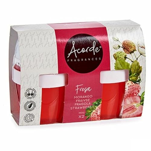 Acorde Set de Ambientadores Gel Fresa (24 Unidades)