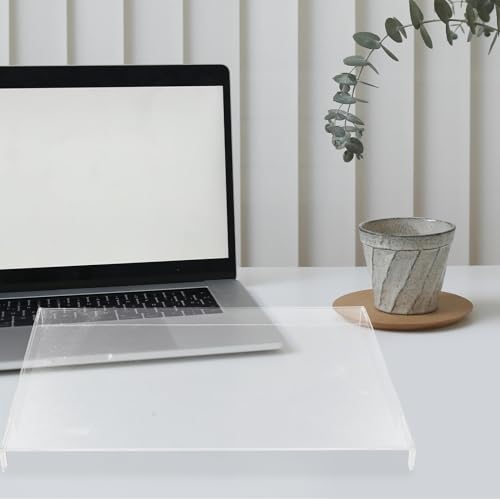 Protector de teclado acrílico transparente para mantener limpio tu escritorio de hogar 7