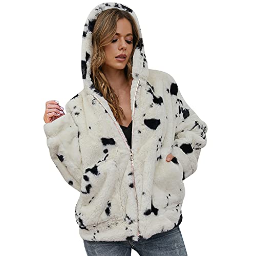 Bidobibo Leopard Jacket Women Leopard Fur Coat Women Long Vest For Women Faux Fur Shawl #TOP16