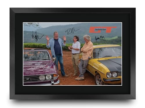 Poster The Grand Tour encadré A3 photo dédicacée cadeau série télé