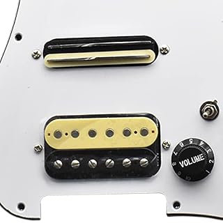 Amagogo Remplacement de Pickguard chargé pour guitare pratique, blanc robuste, installation facile, Pickguard précâblé… - Les Beatles, Paul McCartney, John Lennon, RIngo Starr, George Harrison Amagogo Remplacement de Pickguard chargé pour guitare pratique, blanc robuste, installation facile, Pickguard précâblé… – Image 6