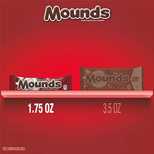 Mounds Dark Chocolate And Coconut Candy Bars, 1.75 Oz (36 Count) #TOP5