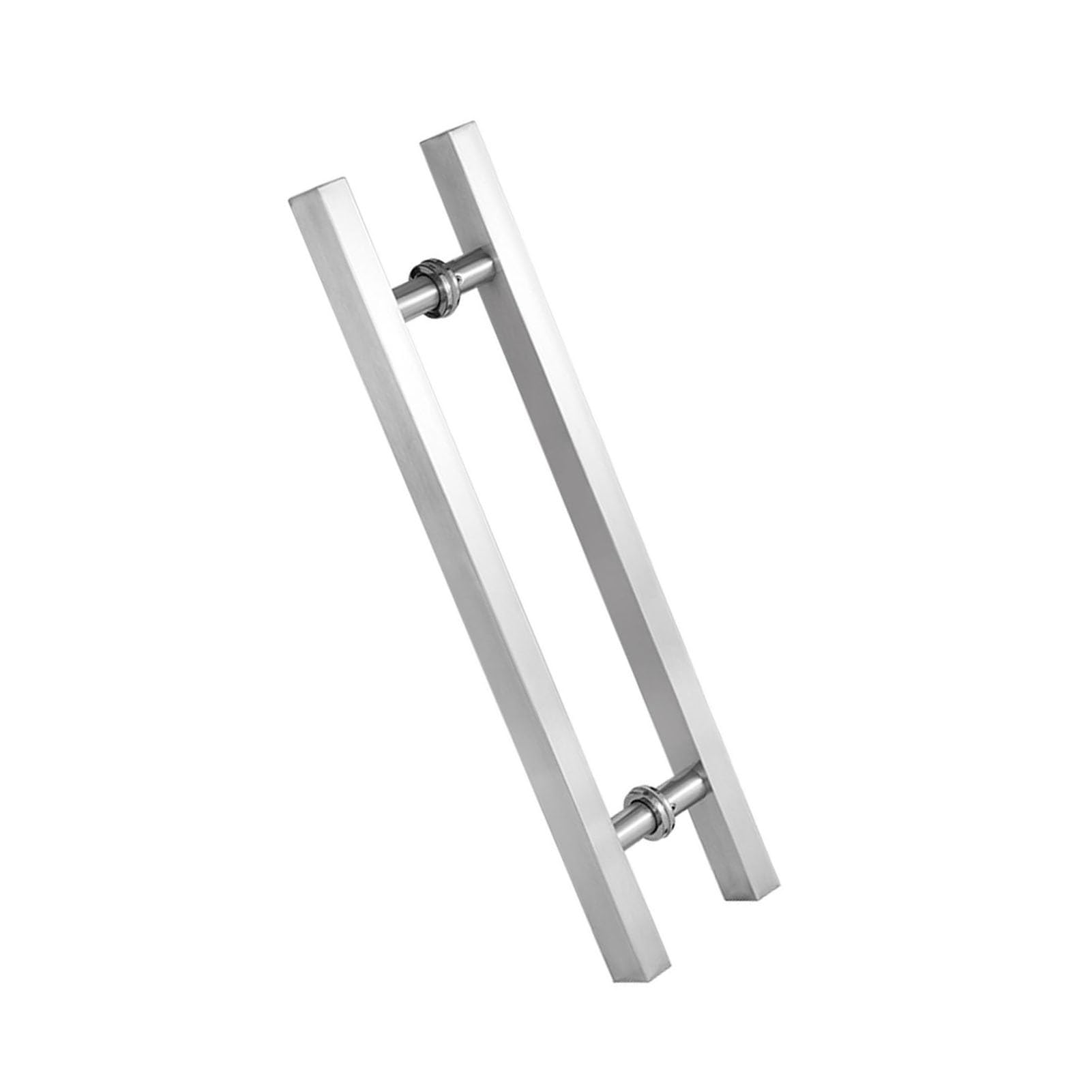 Poignée de porte argentée pour armoire et bouton de meuble salle de bain 50cm