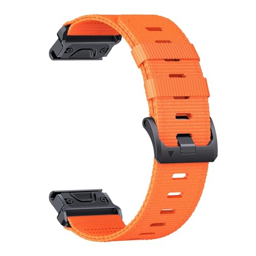 [KPQWEDB] QuickFit 22mm 26mm iCXgbv Fenix 8 6XPro 5XPlus/Epix Gen 2 7X Pro TACTIX DELTA Instinct 2X uXbgEHb`ohΉ(Orange,Fi