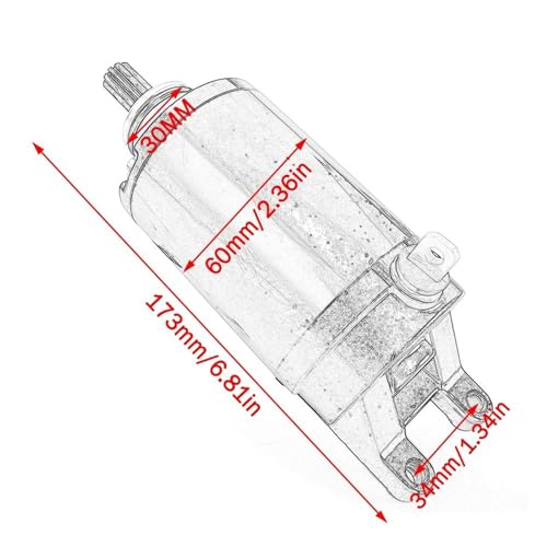 Démarreur haute performance compatible avec Tiger 800 XC - 2
