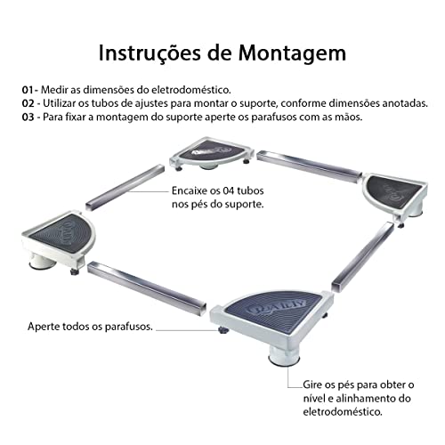 SUPORTE PARA MAQUINA DE LAVAR FACILITY