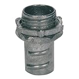 MULTI-PURPOSE CONNECTORS: This zinc die cast screen-in connector for greenfield and flex conduit is designed to connect flexible metallic conduit to a variety of structures, including metal enclosures, steel outlet boxes and load centers. HEAVY-DUTY ...