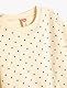 Koton Babygirl Polka Dot Sweatshirt Long Sleeve Crew Neck Cotton