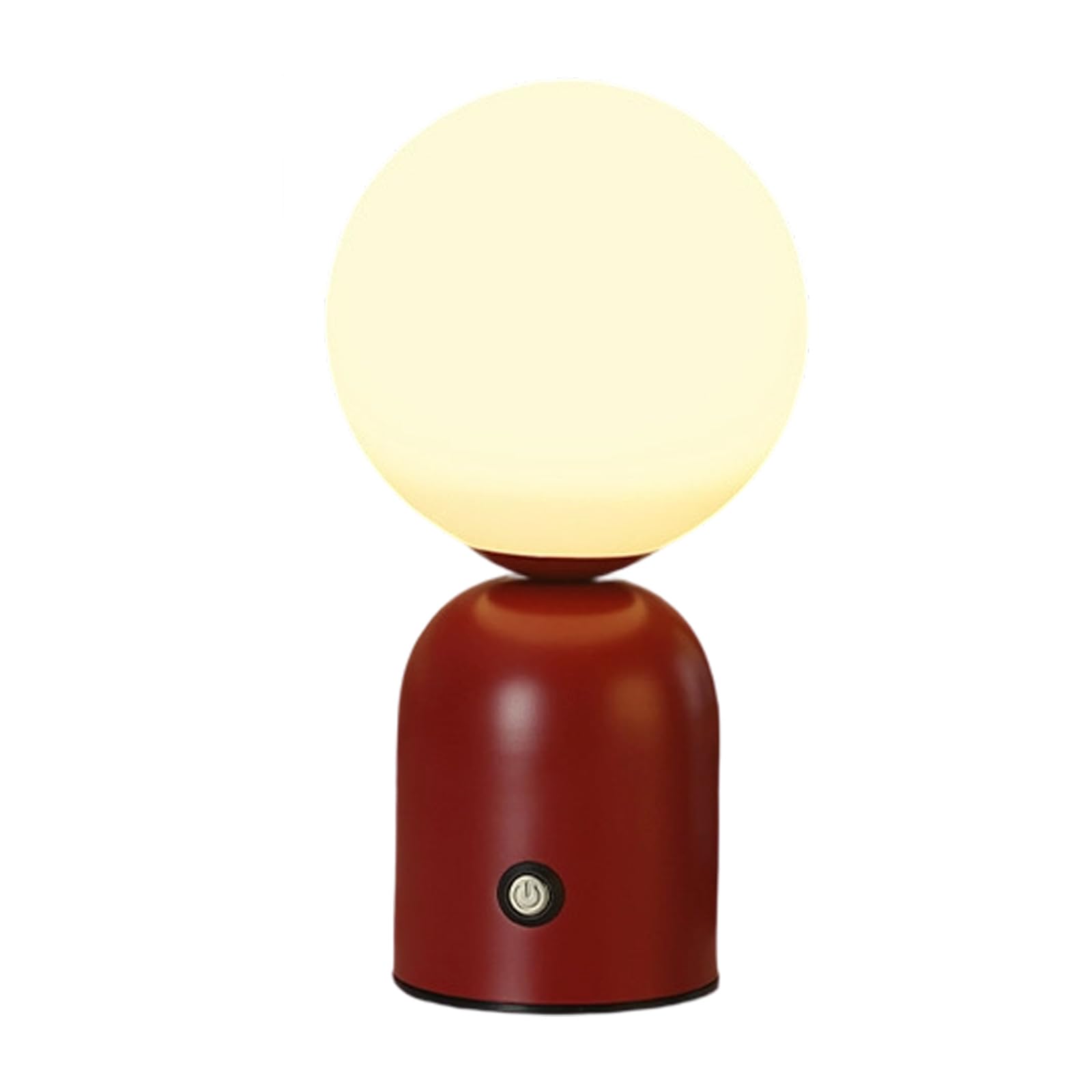 YROHGKPN Bedside Lamp Stepless Dimming Night Light Ball Shape Bedroom Reading Lamp Desk Decoration Stepless Dimming Night Light