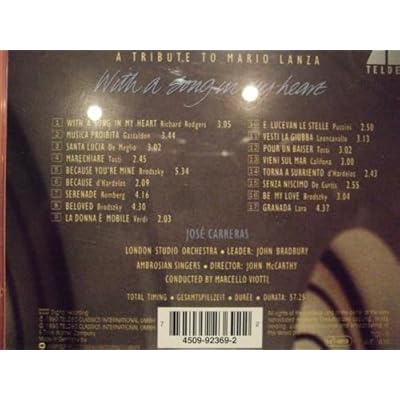 With a Song in My Heart - Tribute to Mario Lanza