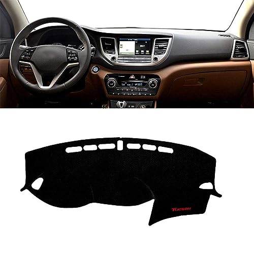 Protège tableau de bord Hyundai Tucson 2015-2020 dashmat anti-poussière