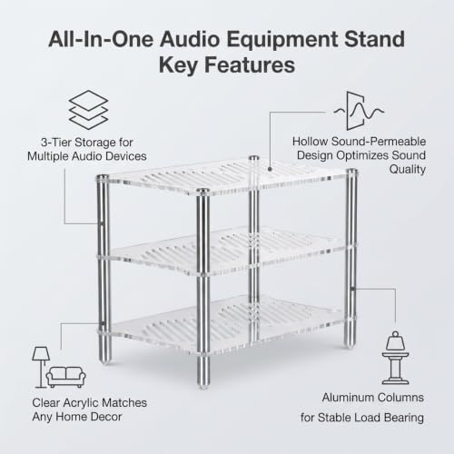 Mueble tocadiscos para integrar tus equipos de audio y vinilos en el salón 6