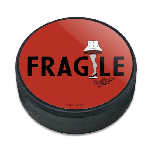 A Christmas Story Fragile Type Ice Hockey Puck