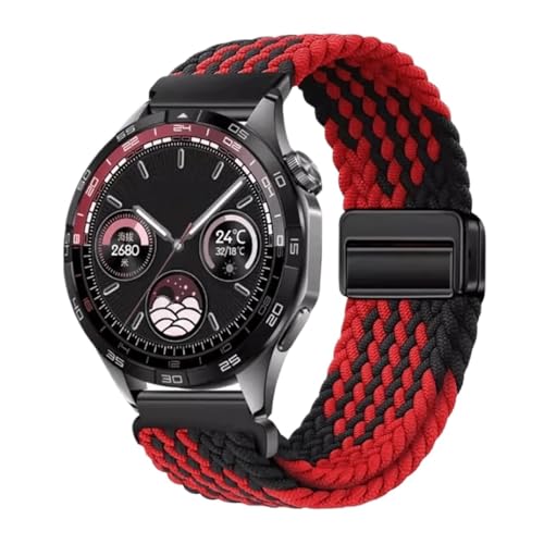 Bracelet nylon anti-transpiration pour Huawei Watch GT et Samsung Galaxy Watch 5 4