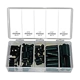 ARC-POWER Tool(KTI00040) 75-pc Vacuum Tee Cap Kit, Entry Level Vacuum Tee Assortment
