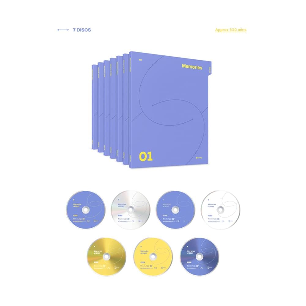 BTS - Memories of 2021 (Blu-ray) : Amazon.it: Elettronica