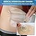 10 PCS Colostomy Bags, Convex One-Piece Ostomy Bags Drainable Pouches with Belt Buckle, Cut-to-Fit, Max 45mm