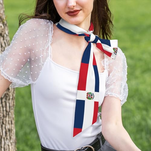 AMRANDOM Women Head Scarf Hair Neck Scarves For Purse Bag Scarfs Long Headscarf4