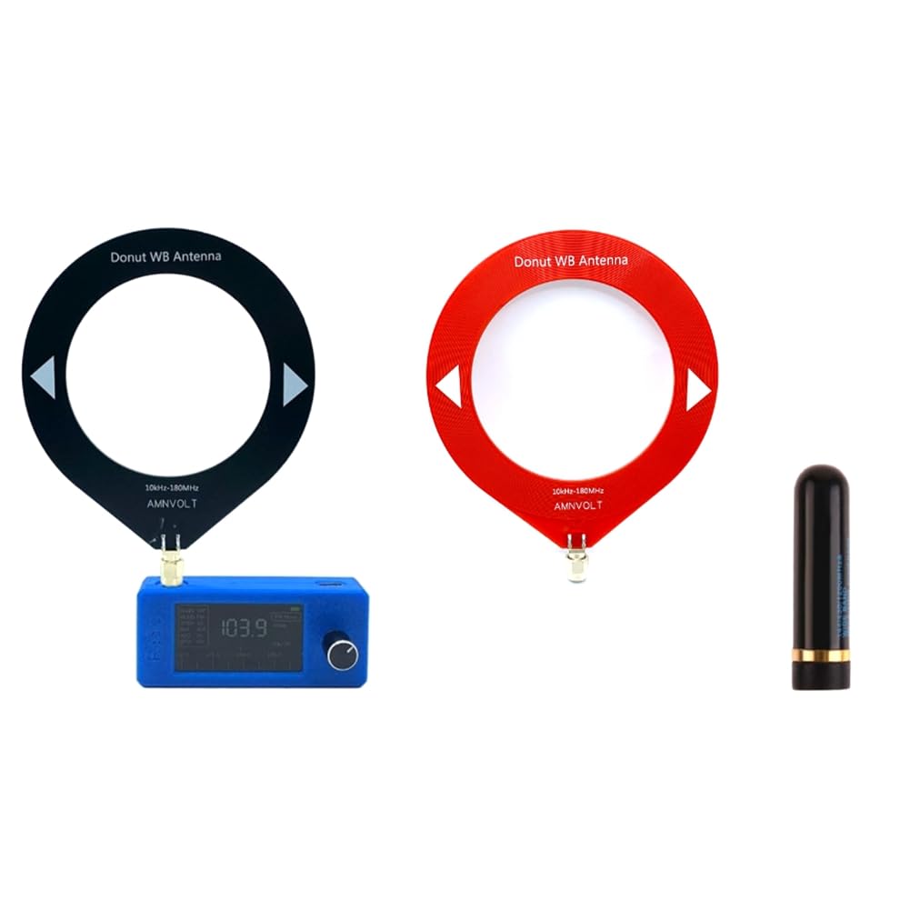 Radio portable mini toutes bandes écran ips haute précision avec antenne