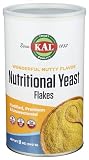 Kal Nutritional Yeast Flakes, Fortified With B12, Folic Acid & Other B Vitamins, Unsweetened, Great Nutty Flavor, Vegan & Gluten Free, 60-Day Money Back Guarantee, Made In The Usa, 34 Servings, 12Oz
