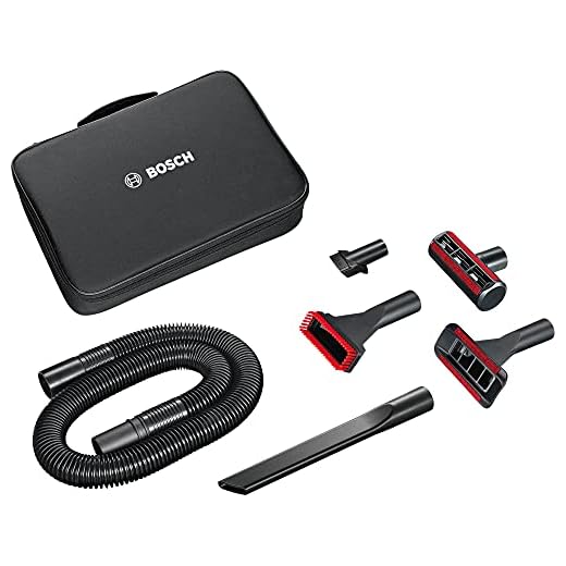 Bosch Hogar Home and Car Kit de Accesorios Mano Move y aspiradores sin Cable Readyy'y de Bosch, 0 W, Plástico, Negro