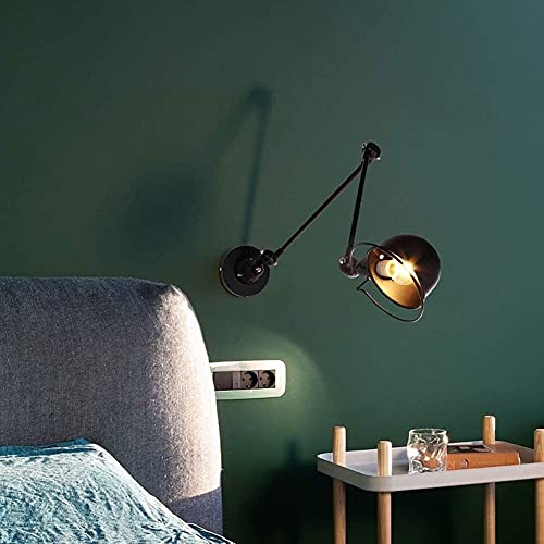 Lámpara giratoria brazo extensible para iluminar zonas oscuras sin ocupar espacio 2