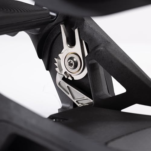 Nidecker Supermatic Snowboard First Universal, Dual-Entry, Automatic Binding - Comfortable and Reliable as a Regular Two-Strap Binding - Genuine Game Changer with its Drop in tech - L - Carbon