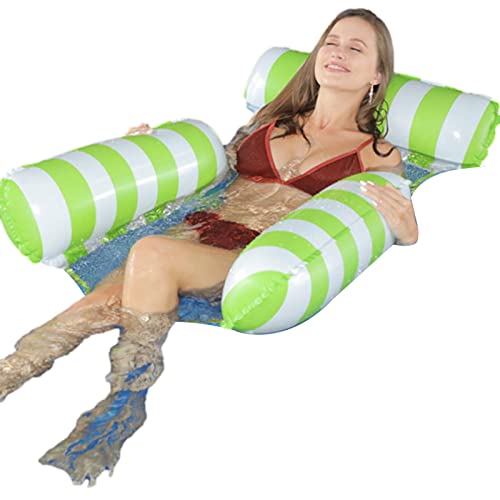 shichangda Aufblasbare Wasserhängematte - Schwimmbad Schwimmbad Schwimmbad Wasserstuhl für Erwachsene, Tragbare Pool… – Bild 6