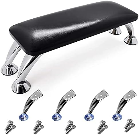 Arm Rest Nail Table Nail Armrest Cushion for Acrylic Nails,Qiwey Armrest Manicure Hand Pillow Microfiber Leather Material Fingernails Toenails Use for Arm Rest Manicure Salon (Color :Black)
